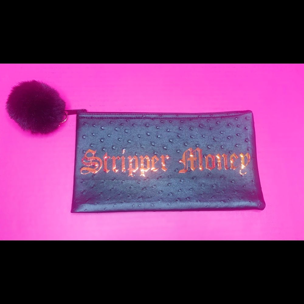 Custom ostrich bank bag